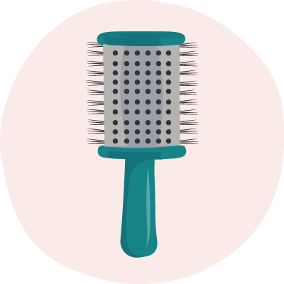 فرش الشعر الدائرية